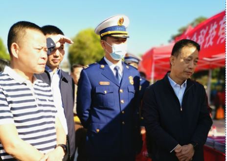 杭州于超会展策划服务有限公司参加河源市 2021 年新《安全生产法》 宣传周